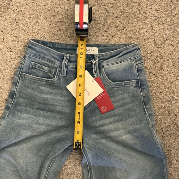 NWT Lovervet Light Blue Flare Jeans - Picture 10 of 15